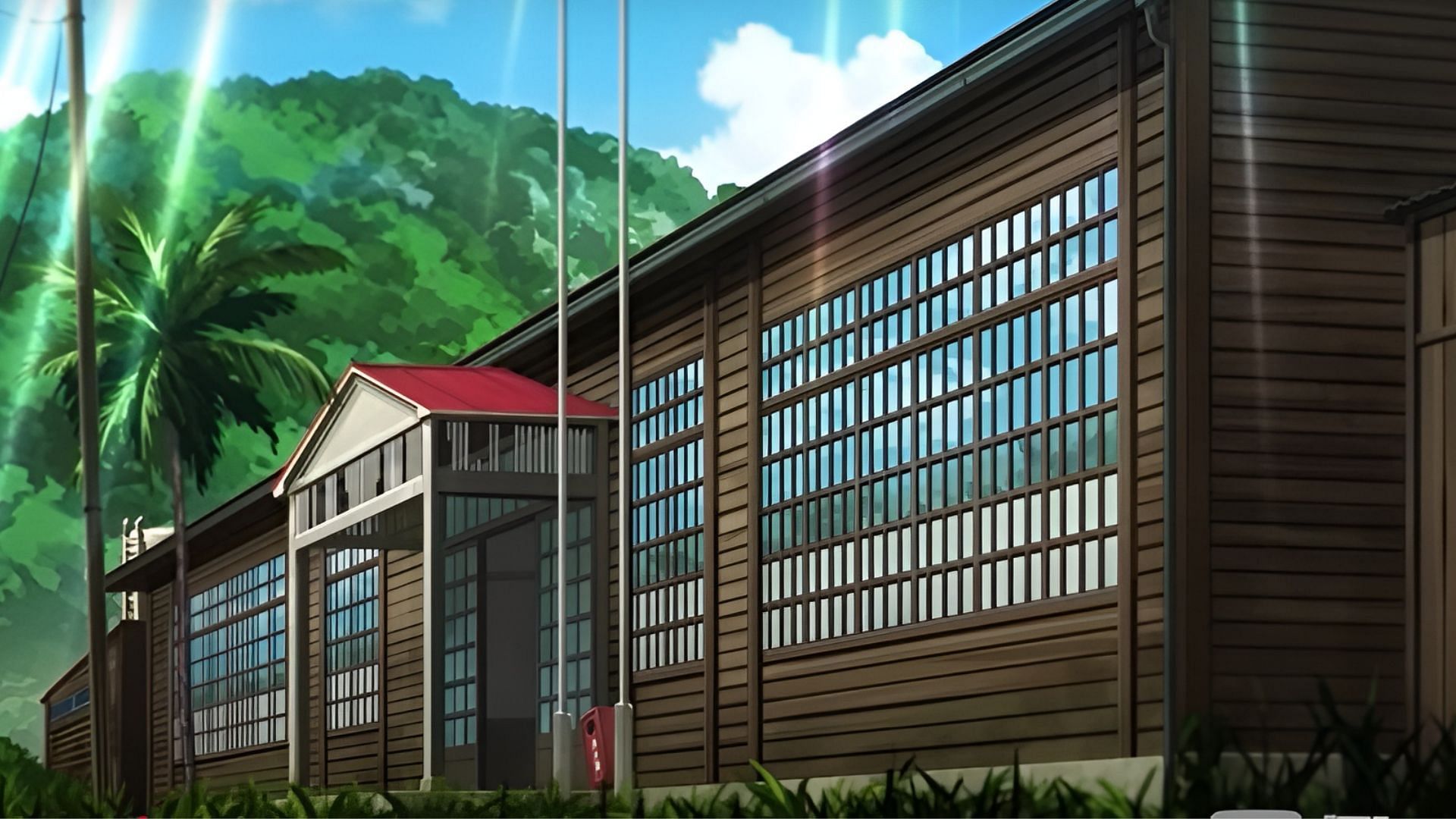 Kunugigaoka Junior High School (Image via Studio Lerche)